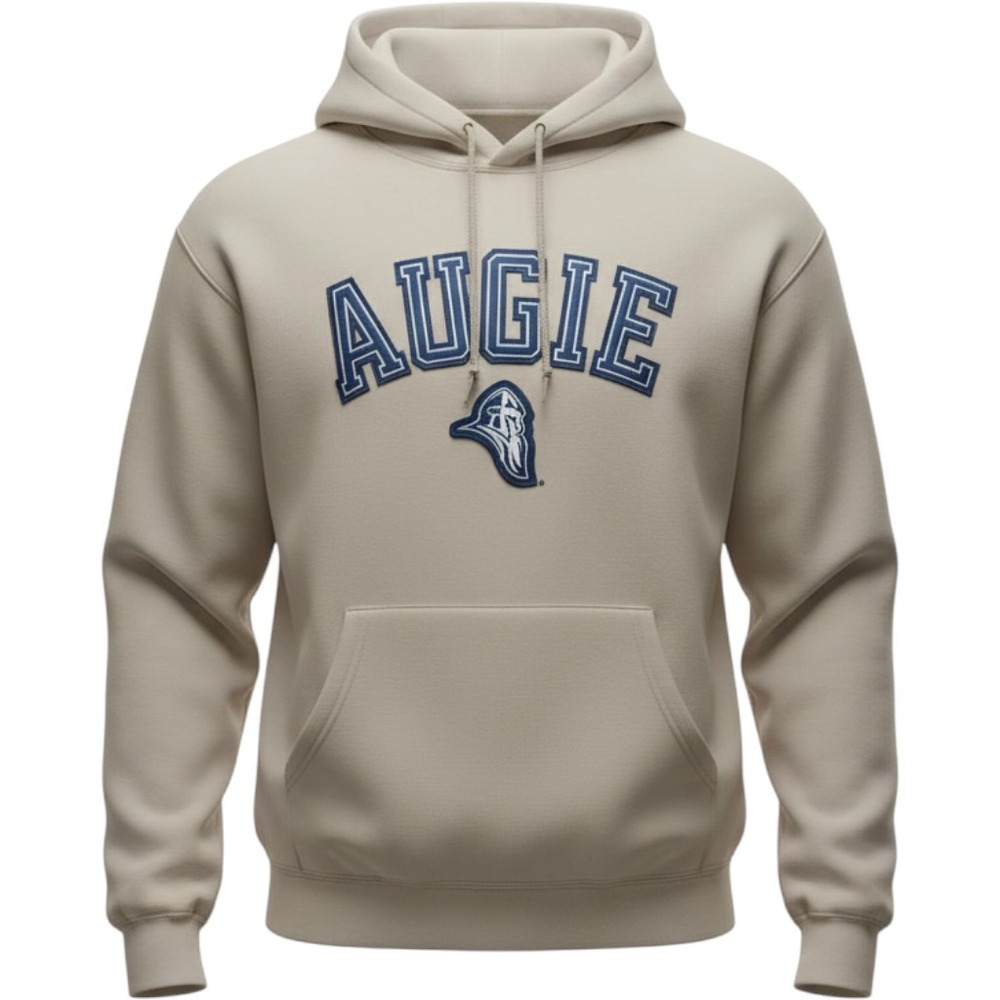 Artisans Augustana College Augie Vikings Hoodie Sweatshirt Tan Mens Medium